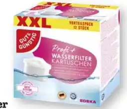 Scheck-in-Center Gut & Günstig Wasserfilterkartuschen Profi + XXL Angebot