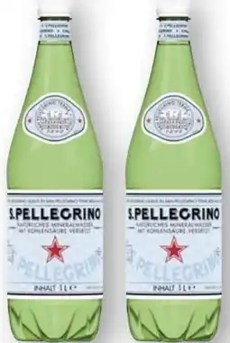 Scheck-in-Center San Pellegrino Mineralwasser Angebot