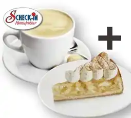Scheck-in-Center Scheck-in Manufaktur Tasse Kaffee + Apfelweinkuchen Angebot