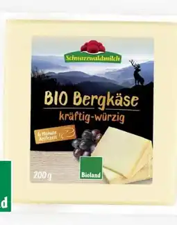 Scheck-in-Center Schwarzwaldmilch Bio Bergkäse Kräftig-Würzig Angebot