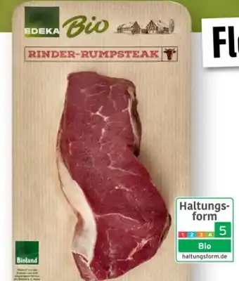 Scheck-in-Center Edeka Bio Bio-Rinder-Rumpsteak Angebot