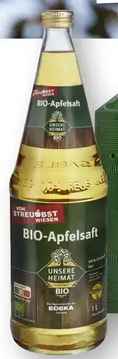 Scheck-in-Center Unsere Heimat Echt & Gut Bio-Apfelsaft Angebot