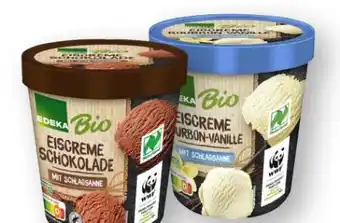 Scheck-in-Center Edeka Bio Eiscreme Schokolade Angebot