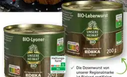Scheck-in-Center Unsere Heimat Echt & Gut Bio-Lyoner Angebot