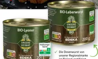 Scheck-in-Center Unsere Heimat Echt & Gut Bio-Lyoner Angebot