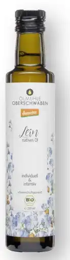 Scheck-in-Center Ölmühle Oberschwaben Bio-Leinöl Angebot