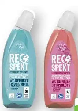 Scheck-in-Center Respekt WC-Reiniger Frische Minze Angebot
