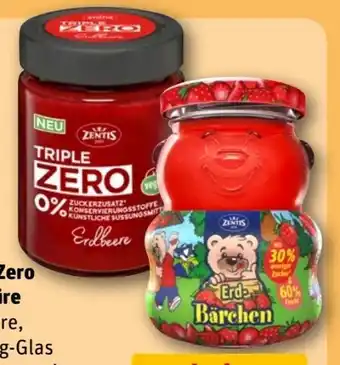 REWE Zentis Triple Zero Angebot