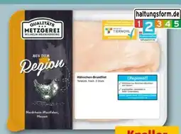 REWE Center Metzgerei Wilhelm Brandenburg Hähnchen Brustfilet Angebot
