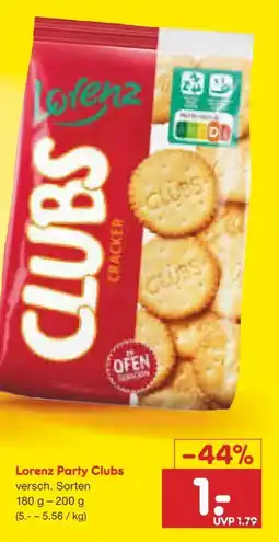 Netto Marken-Discount Lorenz Clubs Party Cracker Angebot