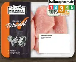 REWE Center Metzgerei Wilhelm Brandenburg Puten-Medaillons Angebot