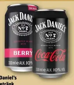 REWE Jack Daniel's Mixgetränke Angebot