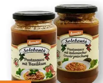 Scheck-in-Center Solobonta Pastasauce Angebot