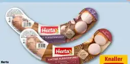 REWE Herta Saftige Fleischwurst Angebot