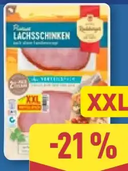 Aldi Nord Radeberger Fleischwaren Lachs­schinken XXL Angebot
