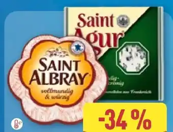 Aldi Nord Saint Agur Weichkäse Angebot