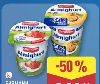 Aldi Nord Ehrmann Almighurt Erdbeere Angebot