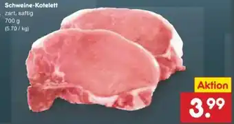Netto Marken-Discount Gut Ponholz Schweine-Kotelett Angebot