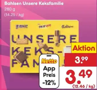 Netto Marken-Discount Bahlsen Leibniz Unsere Keks-Familie Angebot
