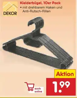 Netto Marken-Discount Dekor Kleiderbügel Angebot