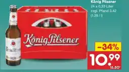 Netto Marken-Discount König Pilsener Pils Angebot