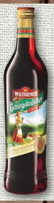 nahkauf Wilthener Gebirgskräuter Likör Angebot