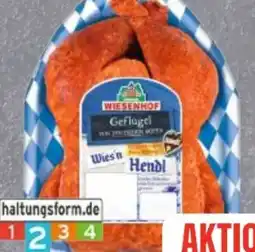 Edeka Frischemarkt Wiesenhof Wies'n Hendl Angebot