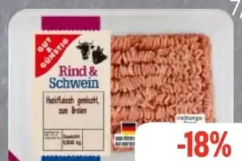 Edeka Frischemarkt Gut & Günstig Gemischtes Hackfleisch Angebot
