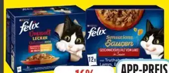 Edeka Purina Felix Katzen-Nassnahrung Angebot
