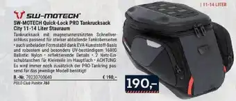 Polo Sw Motech Sw-motech Quick Lock Pro Tankrucksack City 11-14 Liter Stauraum Angebot