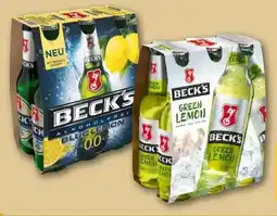REWE Center Beck's Green Lemon Angebot