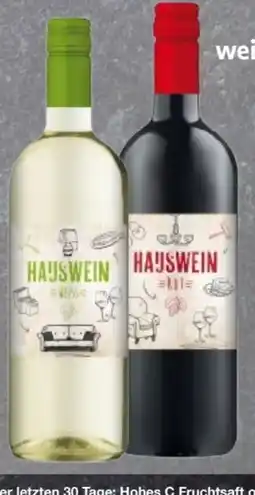 Edeka Rheinberg Kellerei Hauswein Weiß Angebot