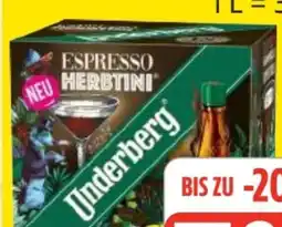 Edeka Underberg Espresso Herbtini Angebot