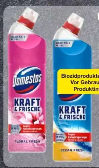 Edeka Domestos WC Gel Kraft & Frische Angebot