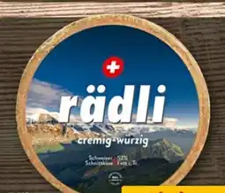 REWE Center Rädli Schweizer Schnittkäse Angebot