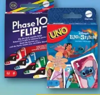 REWE Mattel Games UNO Flip Side Kartenspiel Angebot