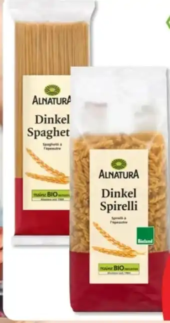 Budni Alnatura Bio Dinkel Pasta Angebot