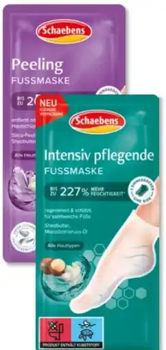 Budni Schaebens Peeling Fussmaske Angebot