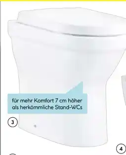 Hellweg Valblue Spülrandloses Stand-WC-Set Angebot