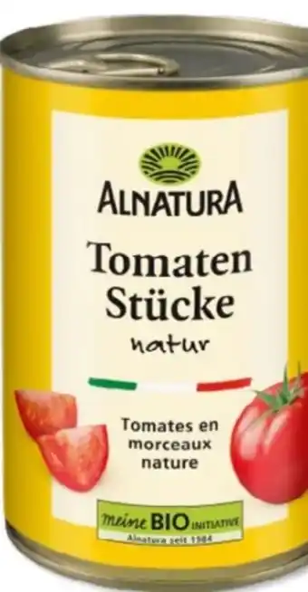 Budni Alnatura Bio Tomatenstücke Natur Angebot