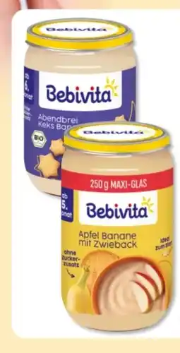 Budni Bebivita Bio-Abendbrei Keks-Banane Angebot