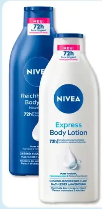 Budni Nivea Reichhaltige Body Milk Angebot