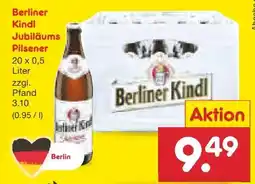 Netto Marken-Discount Berliner Kindl Jubiläums Pilsener Angebot