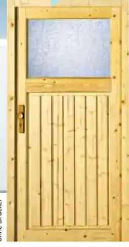 Hellweg Holz-Nebeneingangstür Angebot