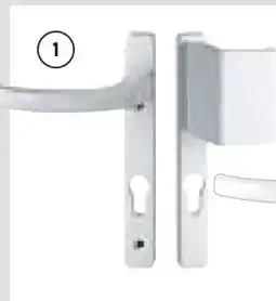 Hellweg Durabil Rosetten-Drückergarnitur Angebot