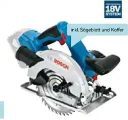 Hellweg Bosch Akku-Handkreissäge GKS 18V-57 G Professional Solo Angebot