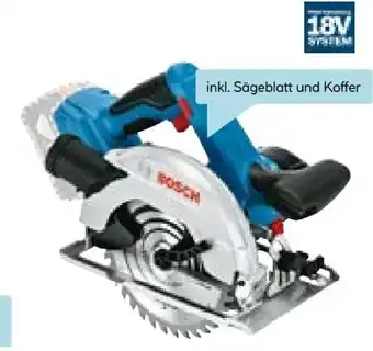 Hellweg Bosch Akku-Handkreissäge GKS 18V-57 G Professional Solo Angebot