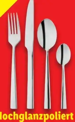 Lidl Livarno Home Edelstahl-Besteck-Set 24-tlg Angebot