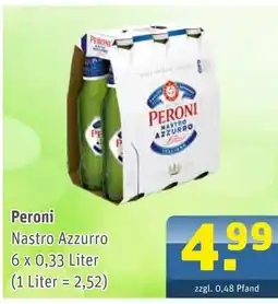 Getränke Arena Peroni nastro azzurro Angebot