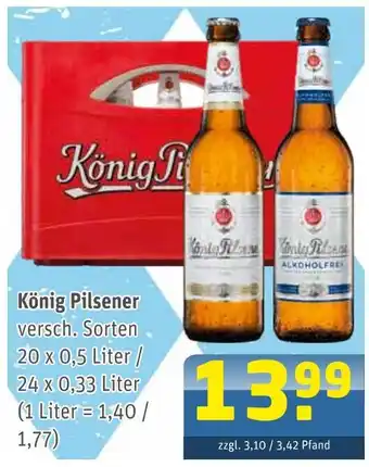 Getränke Arena König pilsener könig pilsener Angebot